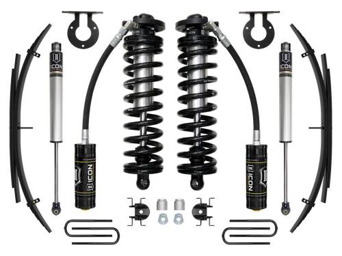 Icon Vehicle Dynamics - ICON Vehicle Dynamics 11-16 FORD F250/F350 2.5-3" STAGE 1 COILOVER CONVERSION SYSTEM W EXPANSION PACK - K63191