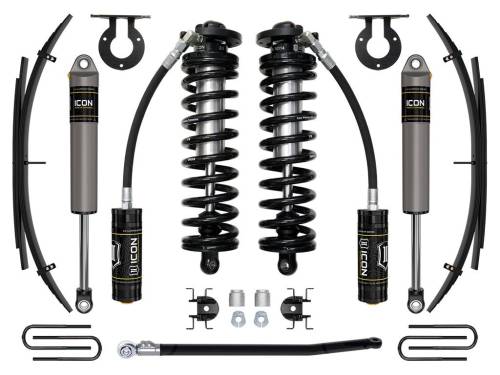 Icon Vehicle Dynamics - ICON Vehicle Dynamics 11-16 FORD F250/F350 2.5-3" STAGE 2 COILOVER CONVERSION SYSTEM W EXPANSION PACK - K63192