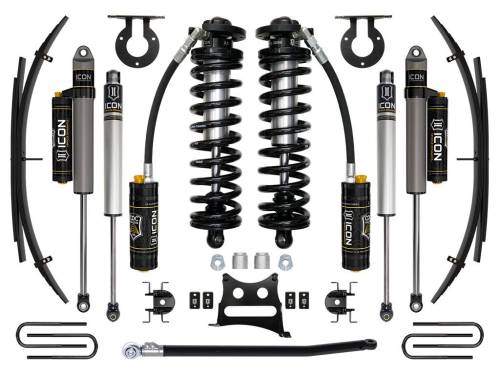 Icon Vehicle Dynamics - ICON Vehicle Dynamics 11-16 FORD F250/F350 2.5-3" STAGE 4 COILOVER CONVERSION SYSTEM W EXPANSION PACK - K63194