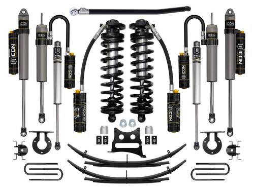 Icon Vehicle Dynamics - ICON Vehicle Dynamics 11-16 FORD F250/F350 2.5-3" STAGE 5 COILOVER CONVERSION SYSTEM W EXPANSION PACK - K63195