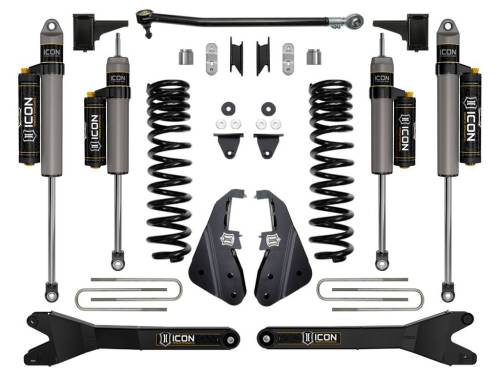 Icon Vehicle Dynamics - ICON Vehicle Dynamics 20-22 FORD F-250/F-350 4.5" STAGE 4 SUSPENSION SYSTEM W RADIUS ARM - K64524R