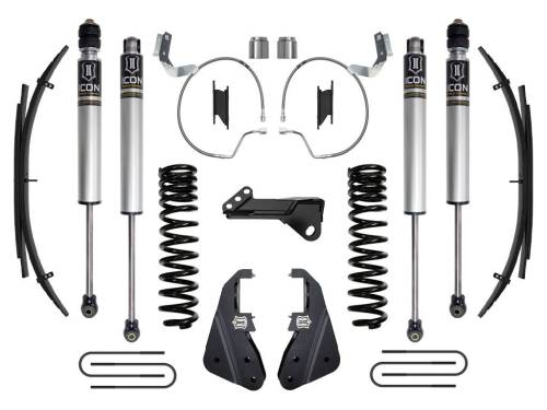 Icon Vehicle Dynamics - ICON Vehicle Dynamics 23 FORD F250/F350 4.5" STAGE 1 SUSPENSION SYSTEM GAS W/ EXPANSION PACKS - K64531L