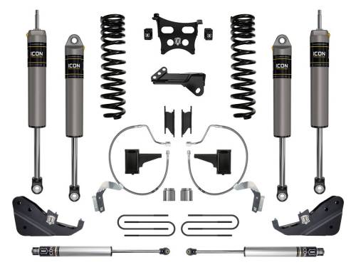 Icon Vehicle Dynamics - ICON Vehicle Dynamics 23 FORD F250/F350 4.5" STAGE 3 SUSPENSION SYSTEM GAS - K64533