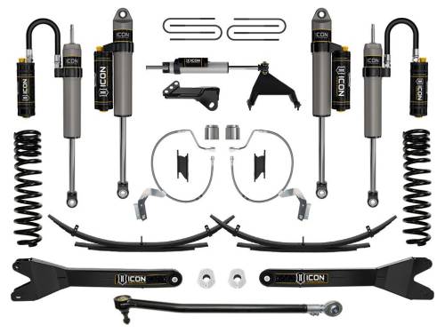 Icon Vehicle Dynamics - ICON Vehicle Dynamics 23 FORD F250/F350 4.5" STAGE 5 SUSP SYS GAS W/ RADIUS ARMS/EXPANSION PACKS - K64535RL