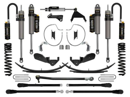 Icon Vehicle Dynamics - ICON Vehicle Dynamics 23 FORD F250/F350 4.5" STAGE 7 SUSPENSION SYSTEM GAS W/ EXPANSION PACKS - K64537L