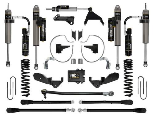 Icon Vehicle Dynamics - ICON Vehicle Dynamics 23 FORD F250/F350 4.5" STAGE 8 SUSPENSION SYSTEM GAS - K64538