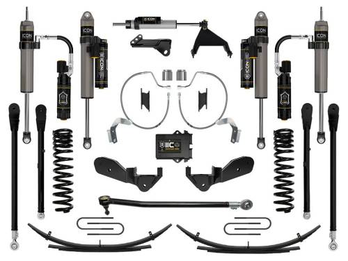 Icon Vehicle Dynamics - ICON Vehicle Dynamics 23 FORD F250/F350 4.5" STAGE 8 SUSPENSION SYSTEM GAS W/ EXPANSION PACKS - K64538L