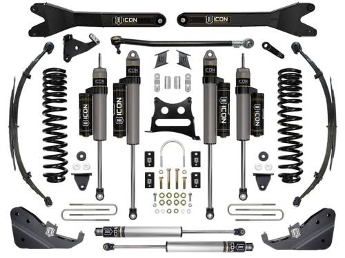 Icon Vehicle Dynamics - ICON Vehicle Dynamics 17-22 FORD F250/F350 7" STAGE 4 SUSPENSION SYSTEM W RADIUS ARM - K67114R