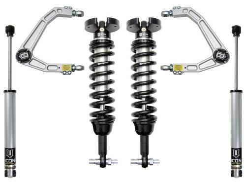 Icon Vehicle Dynamics - ICON Vehicle Dynamics 19-23 GM 1500 1.5-3.5" STAGE 2 SUSPENSION SYSTEM W BILLET UCA - K73062