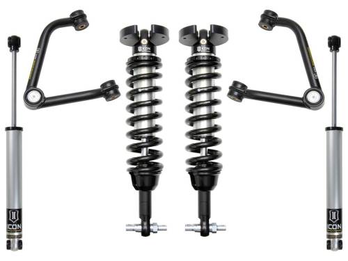 Icon Vehicle Dynamics - ICON Vehicle Dynamics 19-23 GM 1500 1.5-3.5" STAGE 2 SUSPENSION SYSTEM W TUBULAR UCA - K73062T