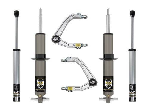 Icon Vehicle Dynamics - ICON Vehicle Dynamics 19-23 GM 1500 2.38-3.75" STAGE 2 EXP SUSPENSION SYSTEM W BILLET UCA - K73072