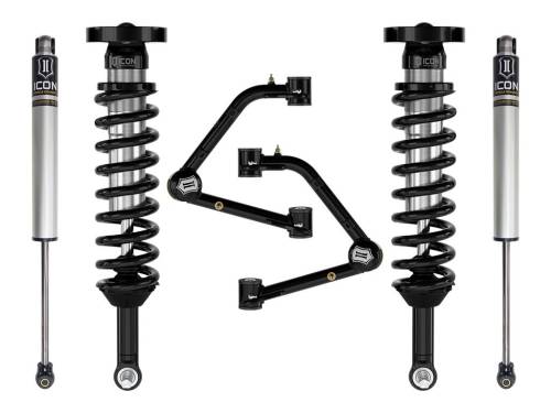 Icon Vehicle Dynamics - ICON Vehicle Dynamics 23-24 GM CANYON/COLORADO 1.75-2.5" STAGE 2 SUSPENSION SYSTEM W TUBULAR UCA - K73082T