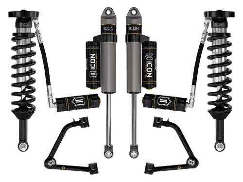 Icon Vehicle Dynamics - ICON Vehicle Dynamics 23-24 GM CANYON/COLORADO 1.75-2.5" STAGE 4 SUSPENSION SYSTEM W TUBULAR UCA - K73084T