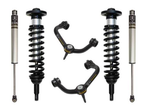 Icon Vehicle Dynamics - ICON Vehicle Dynamics 09-13 FORD F150 4WD 0-2.63" STAGE 2 SUSPENSION SYSTEM W TUBULAR UCA - K93002T