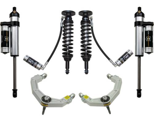 Icon Vehicle Dynamics - ICON Vehicle Dynamics 09-13 FORD F150 4WD 1.75-2.63" STAGE 4 SUSPENSION SYSTEM W BILLET UCA - K93004