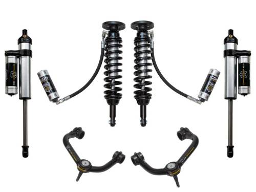 Icon Vehicle Dynamics - ICON Vehicle Dynamics 09-13 FORD F150 2WD 1.75-2.63" STAGE 4 SUSPENSION SYSTEM W TUBULAR UCA - K93013T