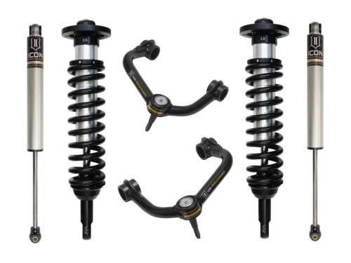 Icon Vehicle Dynamics - ICON Vehicle Dynamics 04-08 FORD F150 2WD 0-2.63" STAGE 2 SUSPENSION SYSTEM W TUBULAR UCA - K93031T