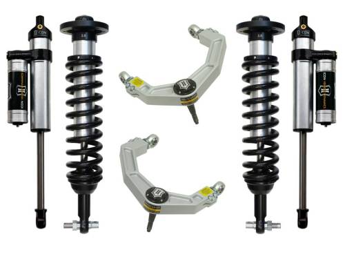 Icon Vehicle Dynamics - ICON Vehicle Dynamics 2014 FORD F150 4WD 0-2.63" STAGE 3 SUSPENSION SYSTEM W BILLET UCA - K93063