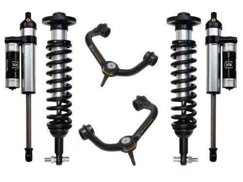 Icon Vehicle Dynamics - ICON Vehicle Dynamics 2014 FORD F150 4WD 0-2.63" STAGE 3 SUSPENSION SYSTEM W TUBULAR UCA - K93063T