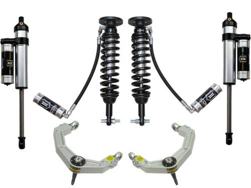 Icon Vehicle Dynamics - ICON Vehicle Dynamics 2014 FORD F150 4WD 1.75-2.63" STAGE 4 SUSPENSION SYSTEM W BILLET UCA - K93064