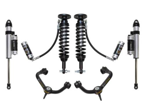 Icon Vehicle Dynamics - ICON Vehicle Dynamics 2014 FORD F150 4WD 1.75-2.63" STAGE 5 SUSPENSION SYSTEM W TUBULAR UCA - K93065T