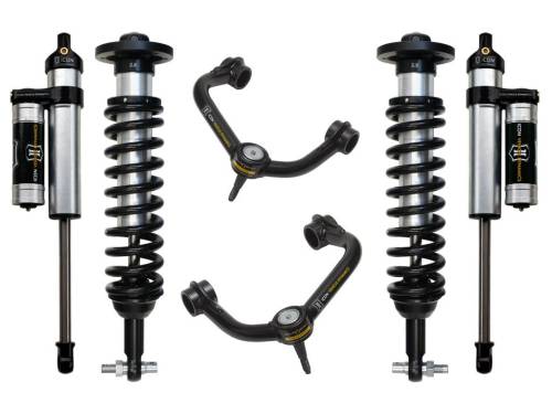 Icon Vehicle Dynamics - ICON Vehicle Dynamics 2014 FORD F150 2WD 0-2.63" STAGE 3 SUSPENSION SYSTEM W TUBULAR UCA - K93073T