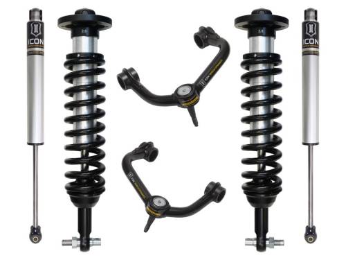 Icon Vehicle Dynamics - ICON Vehicle Dynamics 2015-2020 FORD F150 4WD 0-2.63" STAGE 2 SUSPENSION SYSTEM W TUBULAR UCA - K93082T