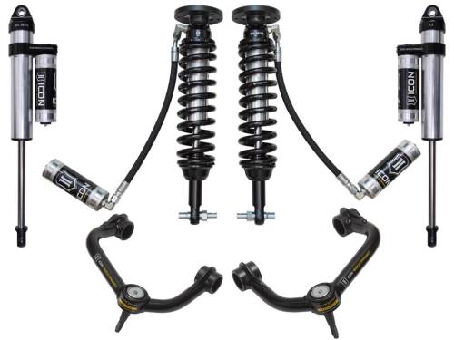 Icon Vehicle Dynamics - ICON Vehicle Dynamics 2015-2020 FORD F150 4WD 2-2.63" STAGE 4 SUSPENSION SYSTEM W TUBULAR UCA - K93084T