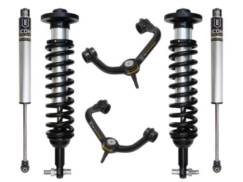 Icon Vehicle Dynamics - ICON Vehicle Dynamics 2015-2020 FORD F150 2WD 0-3" STAGE 2 SUSPENSION SYSTEM W TUBULAR UCA - K93092T