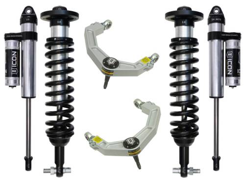 Icon Vehicle Dynamics - ICON Vehicle Dynamics 2015-2020 FORD F150 2WD 0-3" STAGE 3 SUSPENSION SYSTEM W BILLET UCA - K93093