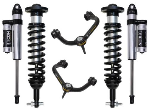 Icon Vehicle Dynamics - ICON Vehicle Dynamics 2015-2020 FORD F150 2WD 0-3" STAGE 3 SUSPENSION SYSTEM W TUBULAR UCA - K93093T