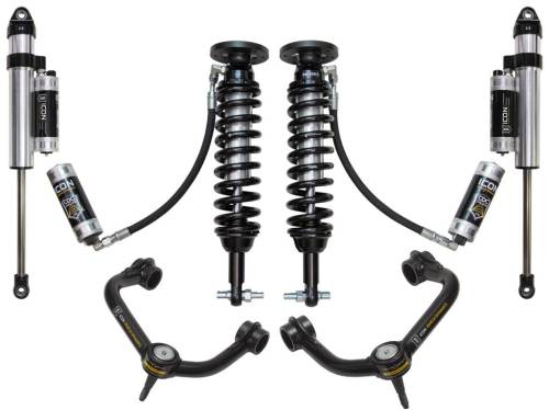 Icon Vehicle Dynamics - ICON Vehicle Dynamics 2015-2020 FORD F150 2WD 1.75-3" STAGE 5 SUSPENSION SYSTEM W TUBULAR UCA - K93095T