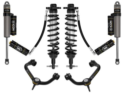 Icon Vehicle Dynamics - ICON Vehicle Dynamics 21-23 FORD F150 4WD 0-2.75" STAGE 4 SUSPENSION SYSTEM W TUBULAR UCA - K93114T