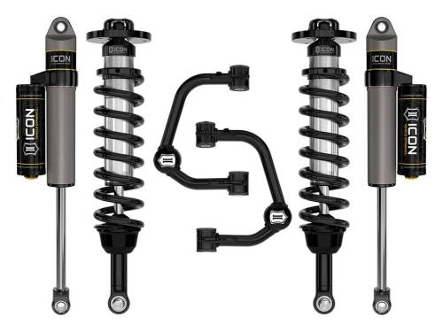 Icon Vehicle Dynamics - ICON Vehicle Dynamics 21-23 FORD F150 4WD 2.75-3.5" STAGE 2 SUSPENSION SYSTEM W TUBULAR UCA - K93132T