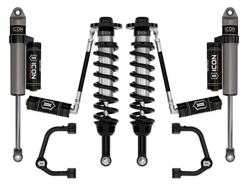 Icon Vehicle Dynamics - ICON Vehicle Dynamics 21-23 FORD F150 4WD 2.75-3.5" STAGE 3 SUSPENSION SYSTEM W TUBULAR UCA - K93133T