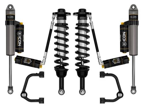 Icon Vehicle Dynamics - ICON Vehicle Dynamics 21-23 FORD F150 4WD 2.75-3.5" STAGE 4 SUSPENSION SYSTEM W TUBULAR UCA - K93134T