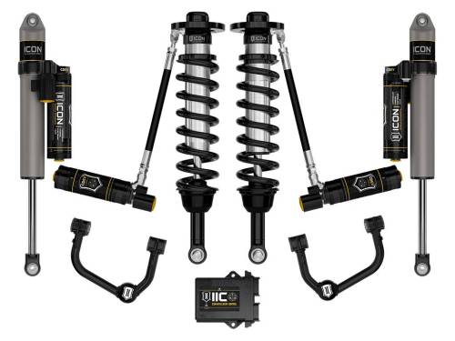 Icon Vehicle Dynamics - ICON Vehicle Dynamics 21-23 FORD F150 4WD 2.75-3.5" STAGE 5 SUSPENSION SYSTEM W TUBULAR UCA - K93135T