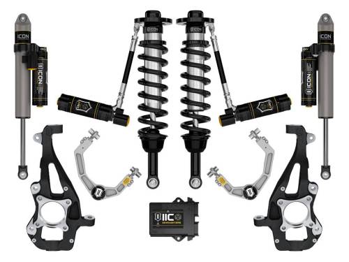 Icon Vehicle Dynamics - ICON Vehicle Dynamics 21-23 FORD F150 4WD 3.5-4.5" STAGE 5 SUSPENSION SYSTEM W BILLET UCA - K93145