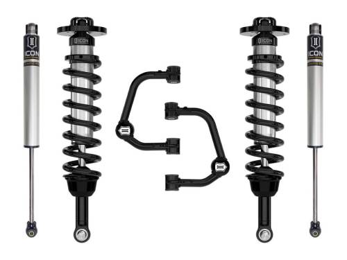 Icon Vehicle Dynamics - ICON Vehicle Dynamics 21-23 FORD F150 TREMOR 4WD 2.5-3" STAGE 1 SUSPENSION SYSTEM W TUBULAR UCA - K93161T