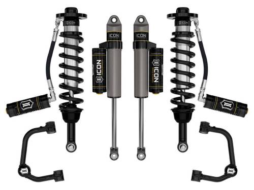 Icon Vehicle Dynamics - ICON Vehicle Dynamics 21-23 FORD F150 TREMOR 4WD 2.5-3" STAGE 3 SUSPENSION SYSTEM W TUBULAR UCA - K93163T