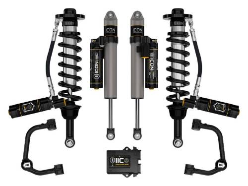 Icon Vehicle Dynamics - ICON Vehicle Dynamics 21-23 FORD F150 TREMOR 4WD 2.5-3" STAGE 5 SUSPENSION SYSTEM W TUBULAR UCA - K93165T