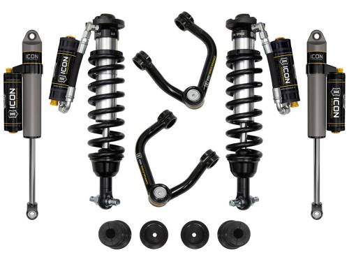 Icon Vehicle Dynamics - ICON Vehicle Dynamics 20-23 FORD RANGER 0-3.5" STAGE 5 SUSPENSION SYSTEM W TUBULAR UCA STEEL KNUCKLE - K93205TS