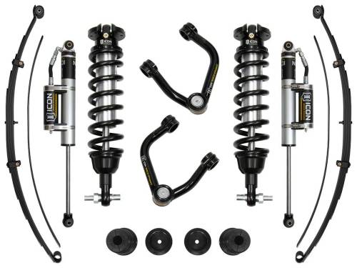 Icon Vehicle Dynamics - ICON Vehicle Dynamics 20-23 FORD RANGER 0-3.5" STAGE 6 SUSPENSION SYSTEM W TUBULAR UCA STEEL KNUCKLE - K93206TS