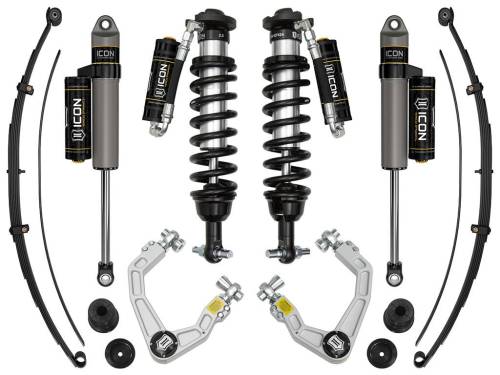 Icon Vehicle Dynamics - ICON Vehicle Dynamics 20-23 FORD RANGER 0-3.5" STAGE 7 SUSPENSION SYSTEM W BILLET UCA STEEL KNUCKLE - K93207S