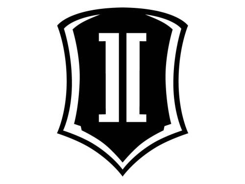 Icon Vehicle Dynamics - ICON Vehicle Dynamics 15 IN SHIELD BLACK - STICKER-SHIELD 15 IN B