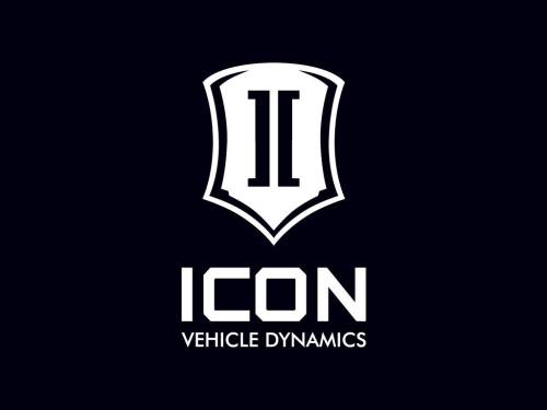 Icon Vehicle Dynamics - ICON Vehicle Dynamics 6 IN TALL ICON STACK WHITE - STICKER-STACK 6 IN W