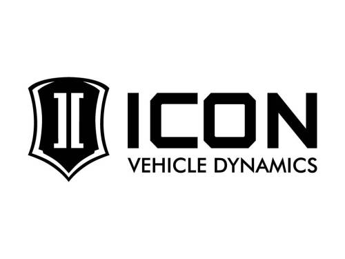 Icon Vehicle Dynamics - ICON Vehicle Dynamics 12 IN WIDE ICON STANDARD BLACK - STICKER-STD 12 IN B