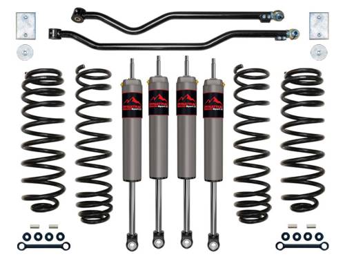 Dynatrac - Dynatrac 07-18 JEEP JK 3" SUSPENSION LIFT SYSTEM 4 - JK30-1X5310-L4