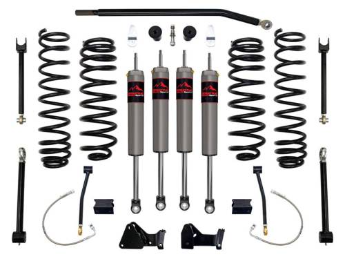 Dynatrac - Dynatrac 07-18 JEEP JK 4.5" SUSPENSION LIFT SYSTEM 3 - JK45-1X5310-L3