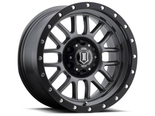 ICON Alloys - ICON ALLOYS ALPHA GUN MTL - 17 X 8.5 / 6 X 135 / 6MM / 5" BS - 1217856350GM